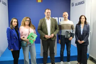Reunión del PP de Salamanca con representantes de JUCIL