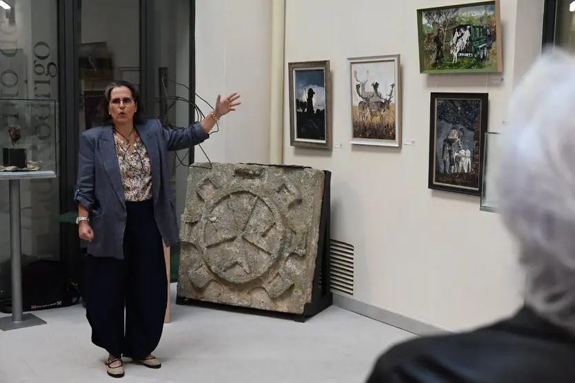 Presentación de la exposición presentada con motivo del XXV aniversario de la Feria del Caballo