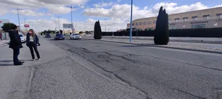 El Ayuntamiento de Santa Marta pavimentará el tramo de la carretera Madrid que discurre hasta la Glorieta de las Llaves