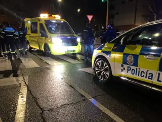 Despliegue policial en el Barrio El Zurguén