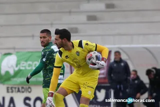 Molina, en el duelo ante Unionistas.