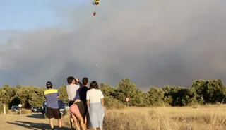 José Luis Leal | ICAL. Incendio forestal en Trabazos (Zamora)