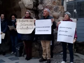 Ciudadanos por la Defensa del Patrimonio convoca este viernes un acto cívico en defensa de 'La Cueva de Salamanca'