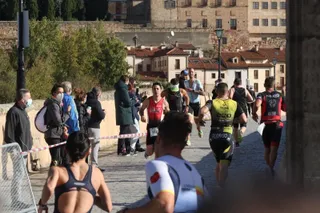Imagen del VI Triatlón Media Distancia de Salamanca / FOTO SALAMANCA24HORAS.COM