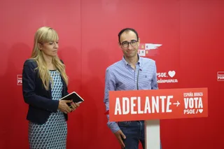 Rueda de prensa de David Serrada y Patricia Martín
