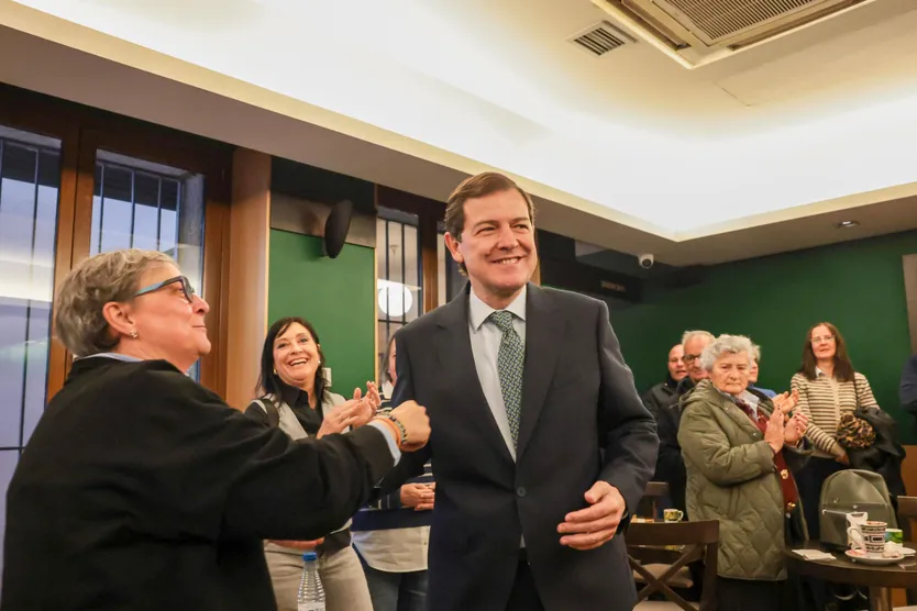 Alfonso Fernández Mañueco en Peñaranda de Bracamonte