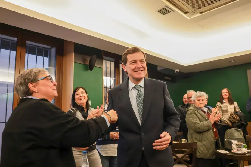 Alfonso Fernández Mañueco en Peñaranda de Bracamonte