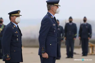 Visita de Su Majestad El Rey Felipe VI a la Base Aérea de Matacán