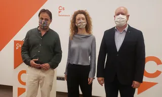 Fernando Castaño, Ana Suárez y Juan José Sánchez