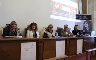 Gioconda Belli, Premio Reina Sofia de Poesía Iberoamericana, protagonista de la jornada de estudios celebrada en la Facultad de Filología | Foto: Comunicación USAL
