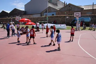 Día del Minibasket en el Parque de los Jesuitas