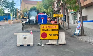 Cortes de tráfico en la carretera de Ledesma