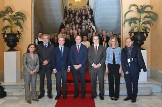 El alcalde de Salamanca recibe a los miembros de la red de fiscales de Cooperación Internacional de toda España | Ayuntamiento de Salamanca