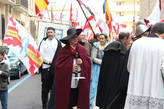 Procesión en honor a la Inmaculada Concepción