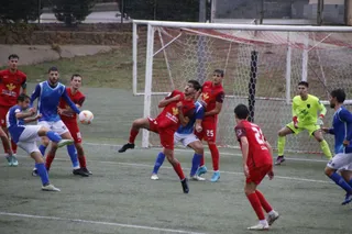 Imagen del partido entre UD Santa Marta y Unami | FOTO SALAMANCA24HORAS.COM