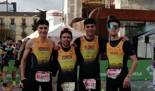 Escuela Triatlón Salmantina en el Nacional de Duatlon de Soria