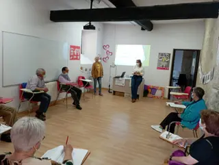 Actividad literatura y tercera edad