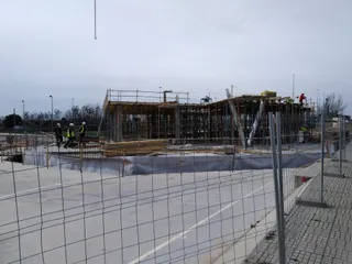 Obras cuartel Guardia Civil de Santa Marta de Tormes