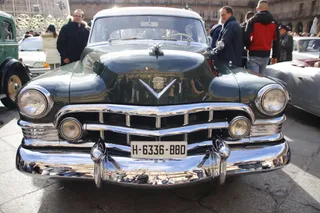 Exposición de coches clásicos