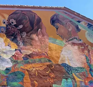 Mural las Serranas de Magay Art en Garcibuey | Graffitibuey