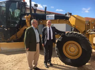 La Diputación adquiere dos nuevas motoniveladoras para reforzar el servicio de limpieza de caminos