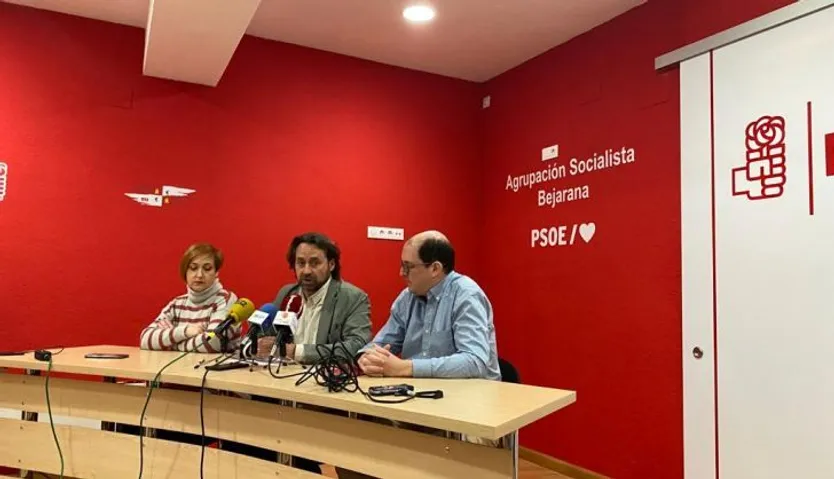 Rueda de prensa del PSOE de Béjar