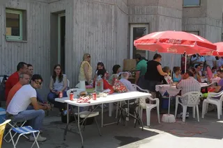 Paella y fiestas en Topas
