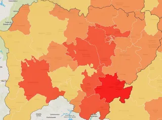Mapa del coronavirus: los barrios de Pizarrales y San Juan experimentan los incrementos más acuciados en Salamanca