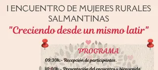 Primer encuentro de mujeres rurales salmantinas "creciendo desde un mismo latir"