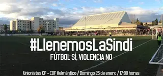 Unionistas llama a su afición a mostrar su rechazo a la violencia