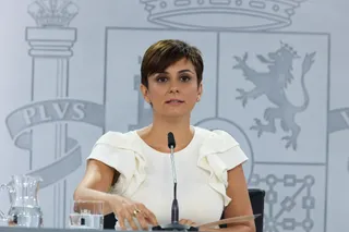 La ministra Portavoz, Isabel Rodríguez. Foto EP