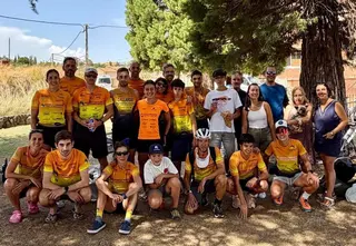 Escuela de Triatlón Salmantina, en Villamuriel de Cerrato.