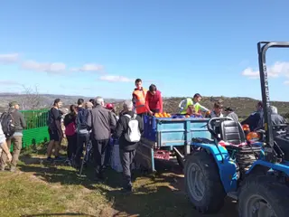 Ruta senderista en Mieza 2023