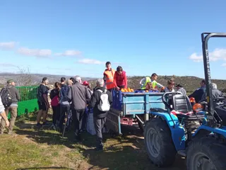 Ruta senderista en Mieza 2023