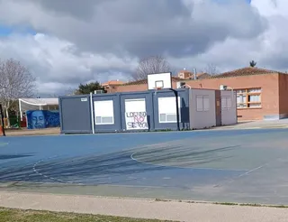 Pintadas en el CEIP Pablo Picasso