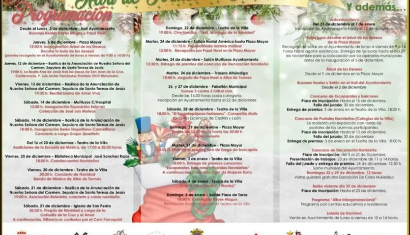 Programa Navidad Alba de Tormes