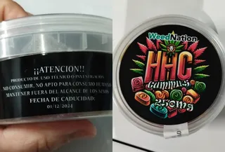 Alertan de la presencia de hexahidrocannabinol en estas galletas y gominolas