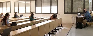 Clase en la Universidad de Salamanca. USAL.