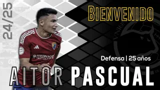 Aitor Pascual, nuevo fichaje de Unionistas.