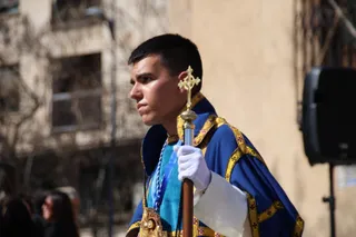 Procesión del Santo Entierro de la Cofradía de la Vera Cruz