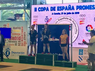 Laura Podio Copa 2019
