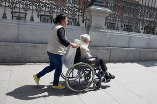 Sector de la atención a las personas. Foto EP