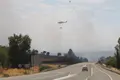 Incendio forestal en Buenavista que no se corresponde con el fuego actual. Fotos Carlos H.G