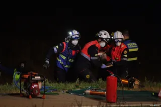 Accidente en la carretera de Aldeatejada
