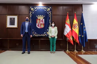 Darias y Mañueco analizan la evolución de la pandemia y la vacunación en una reunión “muy cordial”