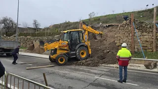 Actuación en la noria derrumbada frente a la Vaguada de la Palma | S24H