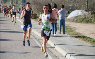 Primer puesto para el albercano Javier Luengo en el duatlón de Hornillos de Cerrato