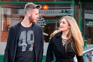 Edurne y de gea