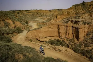 Lorenzo Santolino, en un instante de la prueba.