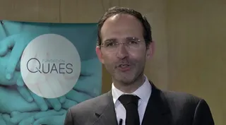 José Ignacio Fernández Vera en un vídeo de la Fundación QUAES
